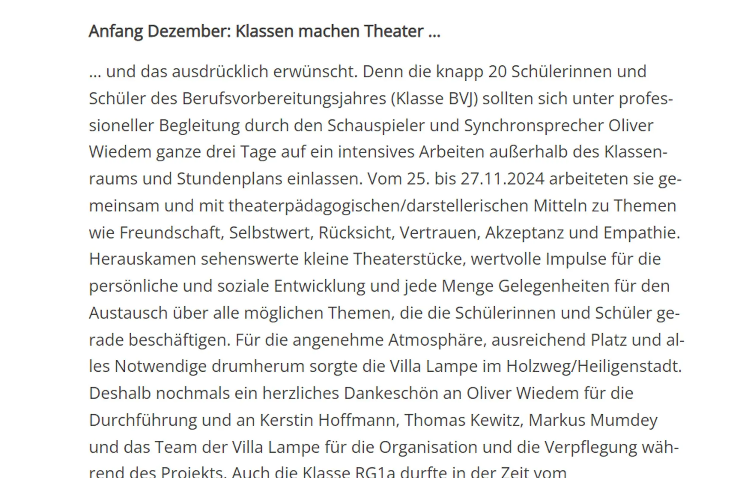 Vorschau des Artikels der Bergschule Heilbad Heiligenstadt
