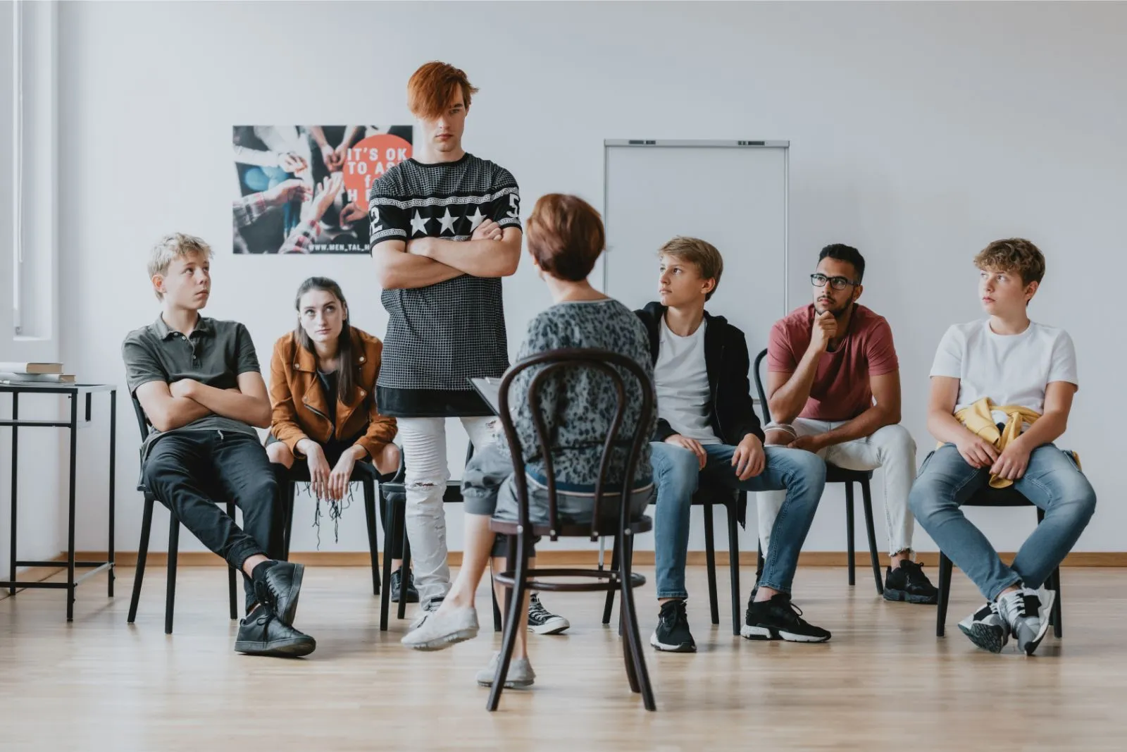 Workshop zu Substanzabhängigkeit und Hilfe im Umfeld